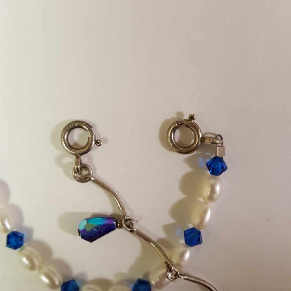 Anklet Trio - 2 are Sterling Silver 😊 - Picture 5 of 6